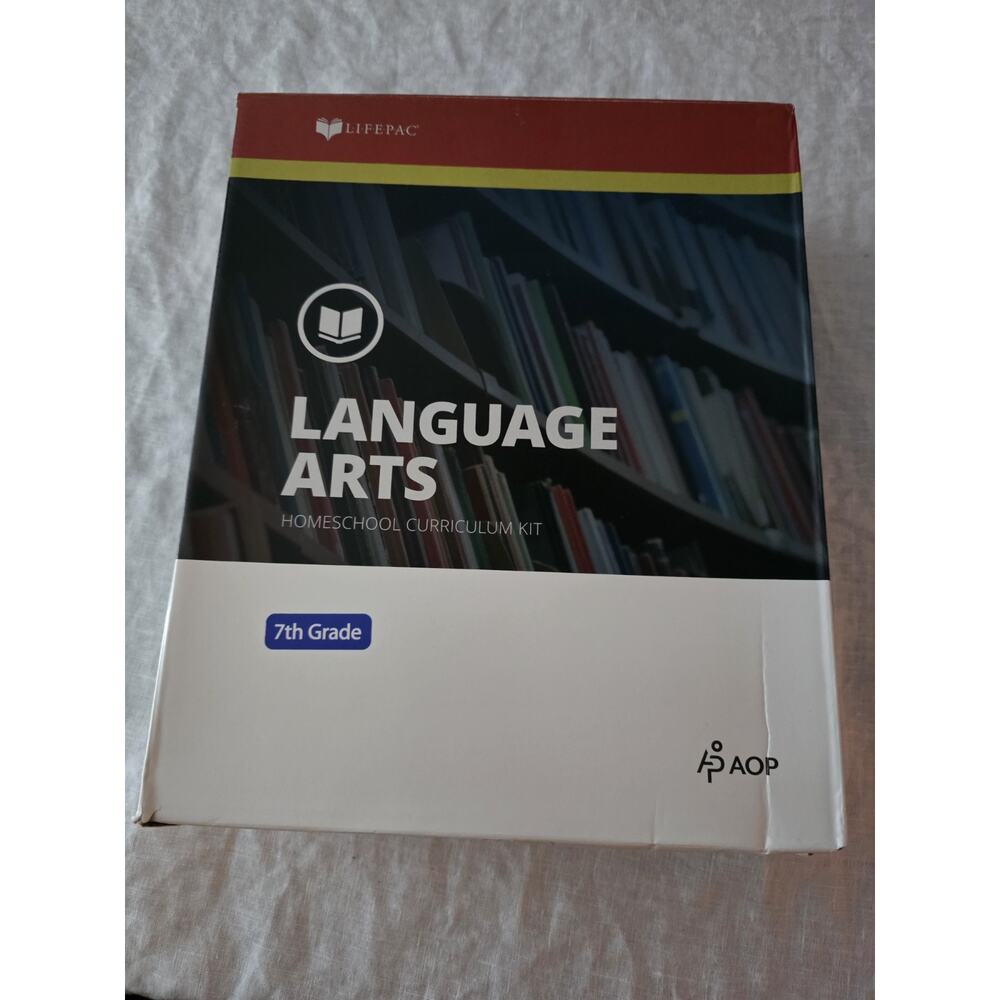 LifePac Language Arts Grade 7 Units 4 - 9 Only